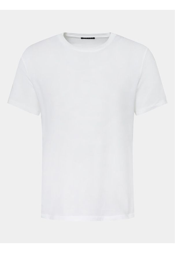 Sisley T-Shirt 3096S101J Biały Regular Fit. Kolor: biały. Materiał: bawełna