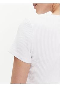 Levi's® Bluzka Monica A7182-0000 Biały Slim Fit. Kolor: biały. Materiał: bawełna #5
