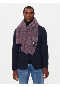 TOMMY HILFIGER - Tommy Hilfiger Szalik AM0AM12835 Granatowy. Kolor: niebieski. Materiał: wełna #4