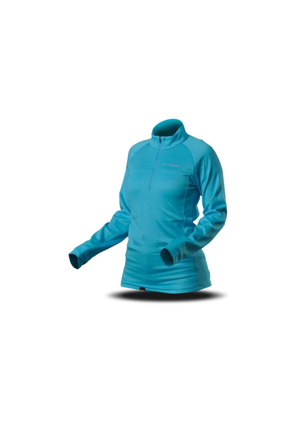 TRIMM - Bluza Trimm CUBE LADY. Kolor: niebieski. Materiał: polar. Długość: krótkie. Sezon: zima. Sport: narciarstwo