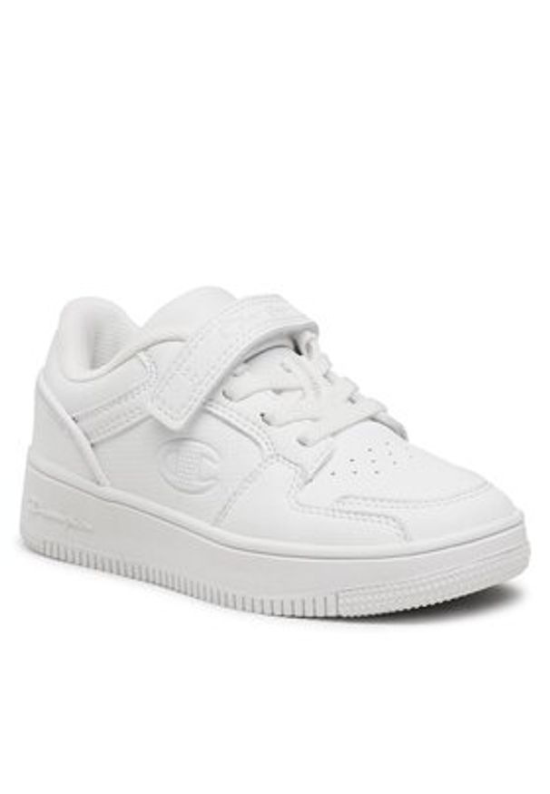 Champion Sneakersy Rebound 2.0 Low B S32141-WW009 Biały. Kolor: biały. Materiał: skóra