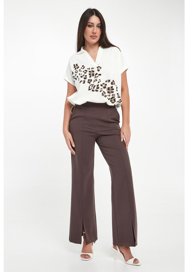 Sportalm - Bluza damska z krótkim rękawem SPORTALM. Długość rękawa: krótki rękaw. Długość: krótkie