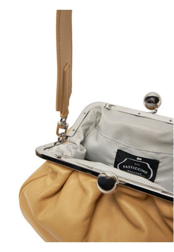 Weekend Max Mara Torebka Cubico 2515511024600 Żółty. Kolor: żółty. Materiał: skórzane