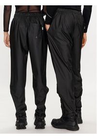 Rains Spodnie przeciwdeszczowe Rain Pants Slim W3 18580 Czarny Slim Fit. Kolor: czarny. Materiał: syntetyk