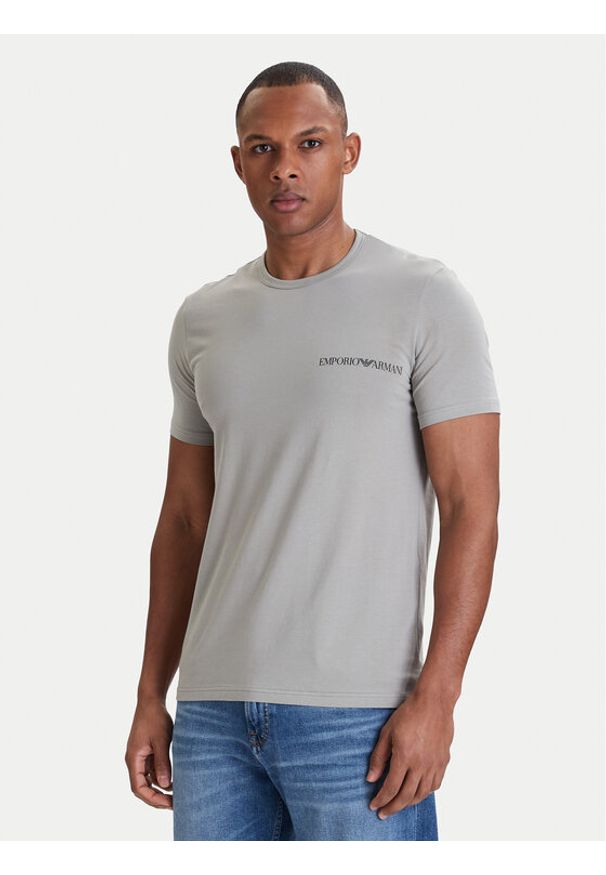 Emporio Armani Underwear Komplet t-shirtów EM000391 AF20669 MC496 Kolorowy Regular Fit. Materiał: bawełna. Wzór: kolorowy