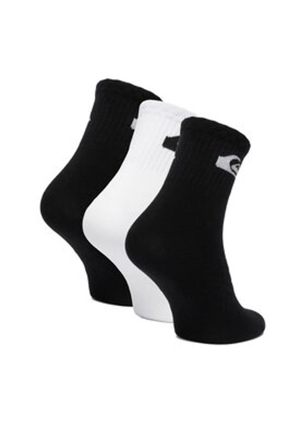 Quiksilver Skarpety długie CEO_BR_QUIK_2042_Z_AW25 (3 PACK) Biały. Kolor: biały. Materiał: bawełna