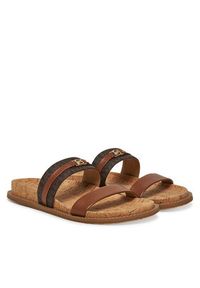MICHAEL Michael Kors Klapki Mandy 40S5MAFS3L Brązowy. Kolor: brązowy. Materiał: materiał #4