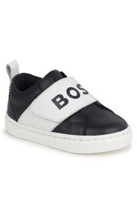 BOSS - Boss Sneakersy J50870 S Granatowy. Kolor: niebieski #6