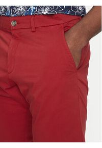 Hechter Paris Szorty materiałowe 26664 151365 Czerwony Regular Fit. Kolor: czerwony. Materiał: bawełna #4