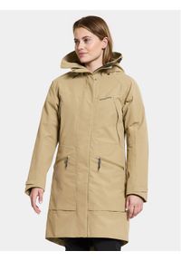 Didriksons Parka Ilma Wns Parka 8 504813 Beżowy Regular Fit. Kolor: beżowy. Materiał: syntetyk #1
