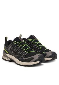salomon - Salomon Buty do biegania XA Pro 3D v9 L47986500 Czarny. Kolor: czarny. Materiał: skóra #2