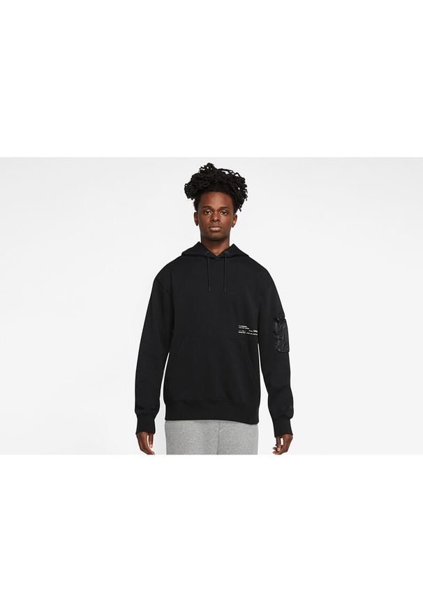 Nike - Bluza męska nike air jordan 23engineered statement fleece hoodie black. Kolor: czarny. Sport: bieganie