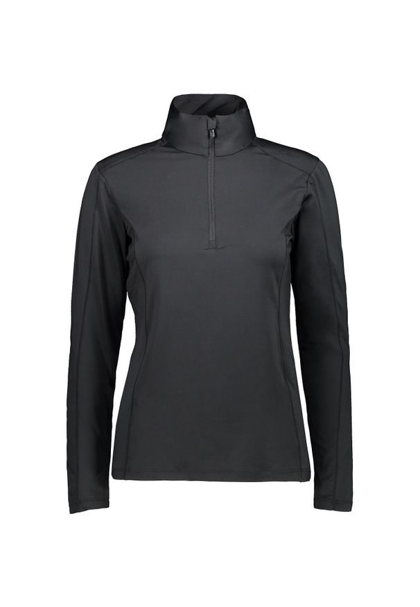 Bluza treningowa damska CMP 30L1086U901. Kolor: czarny, niebieski, wielokolorowy. Styl: sportowy. Sport: turystyka piesza