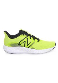 Buty do biegania męskie New Balance 411. Zapięcie: sznurówki. Kolor: żółty. Materiał: materiał. Szerokość cholewki: normalna