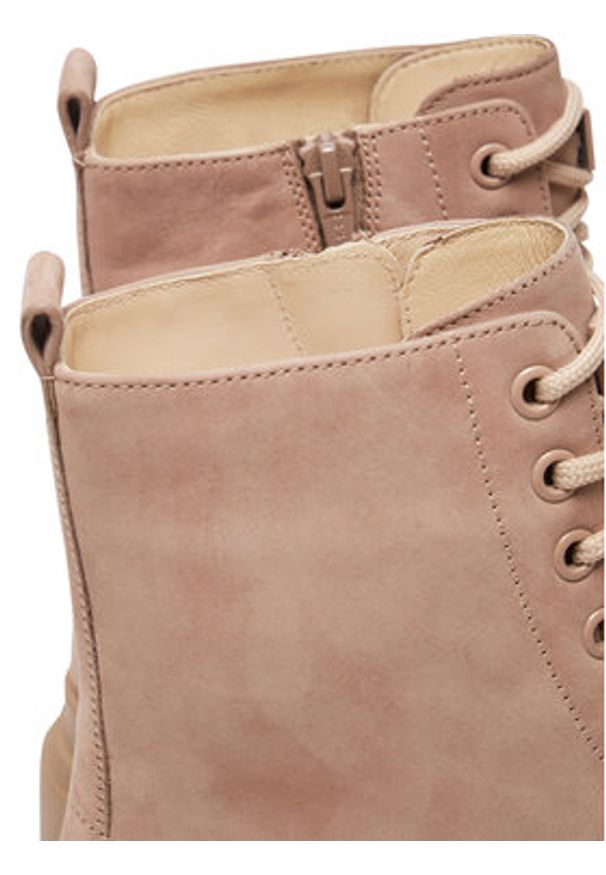 HÖGL Trzewiki 8-102702 Beżowy. Kolor: beżowy. Materiał: skóra, nubuk