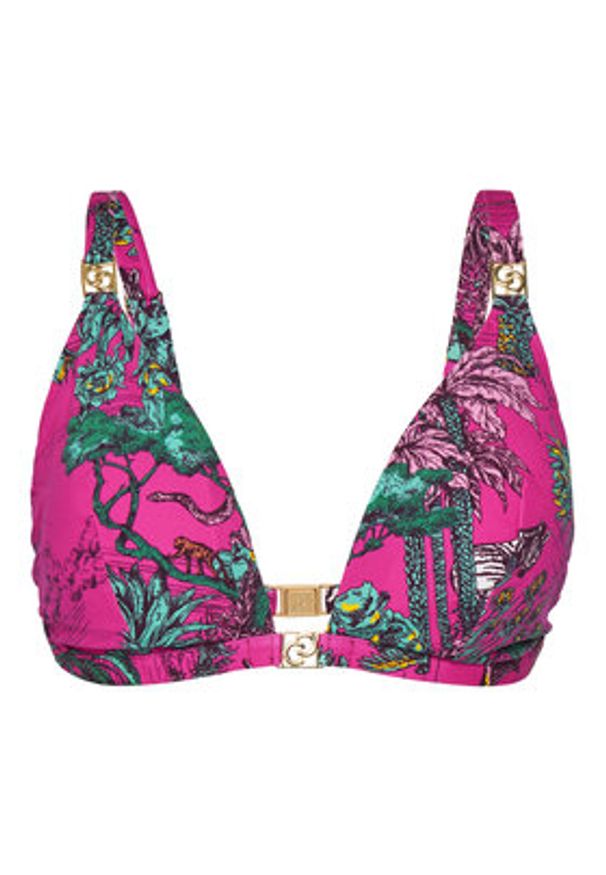Chantelle Góra od bikini Sauvage C17UQF Różowy. Kolor: różowy. Materiał: syntetyk
