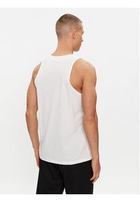 Armani Exchange Tank top 8NZHSG ZJ9AZ 1116 Biały Regular Fit. Kolor: biały. Materiał: bawełna