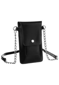 4U CAVALDI - Listonoszka etui 4U Cavaldi 1642-SB czarny. Kolor: czarny. Materiał: skórzane