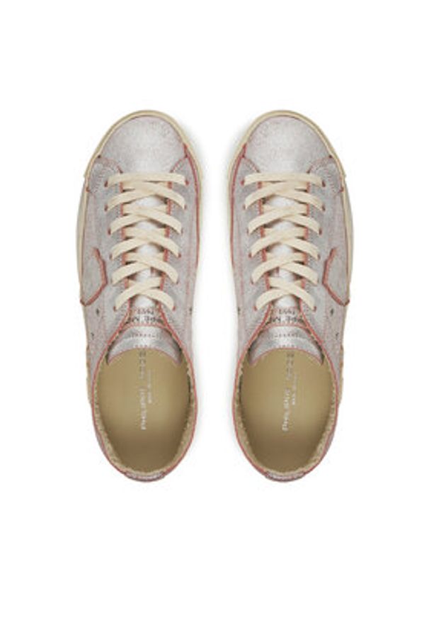 Philippe Model Sneakersy Prsx Tennis A009752 PRLD LM01 Różowy. Kolor: różowy. Materiał: skóra