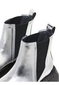 United Nude Botki Bull Chelsea 1096014116 Srebrny. Kolor: srebrny. Materiał: skóra