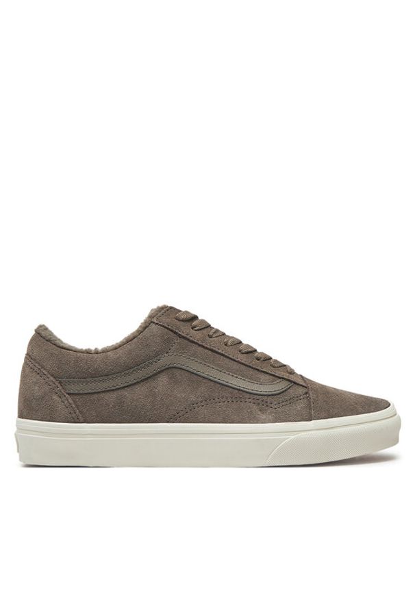 Vans Tenisówki Old Skool VN0A2Z42BGF1 Szary. Kolor: szary. Materiał: zamsz, skóra