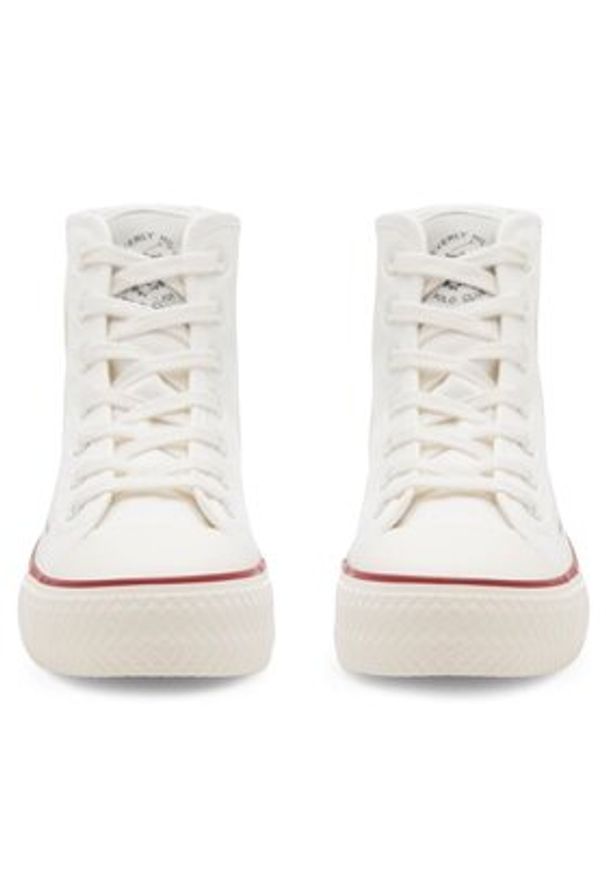 Beverly Hills Polo Club Trampki WP40-OG-31-3 Biały. Kolor: biały. Materiał: materiał