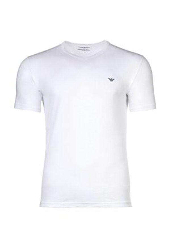 Emporio Armani T-Shirt 30562 Biały Comfort Fit. Kolor: biały
