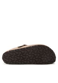 Birkenstock Klapki Boston Bs 960813 Beżowy. Kolor: beżowy. Materiał: nubuk, skóra #4