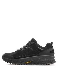 skechers - Skechers Sneakersy Road Sector 237219/BBK Czarny. Kolor: czarny. Materiał: skóra, nubuk #6