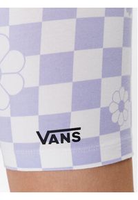 Vans Kolarki Wm Flying V Print VN0A7PNE Fioletowy Regular Fit. Kolor: fioletowy. Materiał: bawełna. Wzór: nadruk