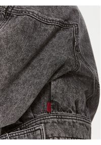Hugo Kurtka jeansowa Gabinele 50507888 Szary Oversize. Kolor: szary. Materiał: bawełna