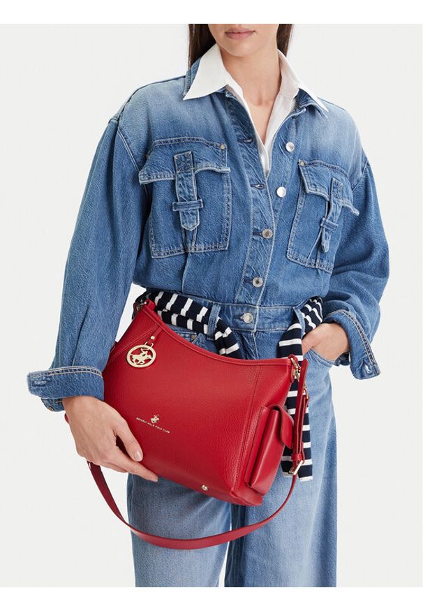 Beverly Hills Polo Club Torebka CEO-BHPC-L-001-09 Czerwony. Kolor: czerwony