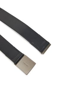 Calvin Klein Pasek Damski Logo Plaque Elasticated Belt 3.0 K60K612931 Czarny. Kolor: czarny. Materiał: skóra