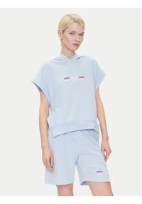Emporio Armani Underwear Bluza EW000384 AF10886 FC061 Czarny Regular Fit. Kolor: czarny. Materiał: bawełna