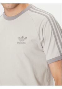 Adidas - adidas T-Shirt adicolor Classics 3-Stripes JN7016 Szary Slim Fit. Kolor: szary. Materiał: bawełna #4