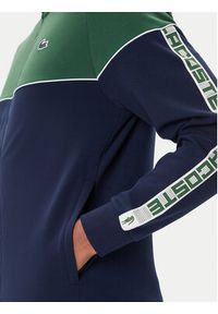 Lacoste Bluza SH4751 Granatowy Regular Fit. Kolor: niebieski. Materiał: syntetyk #3