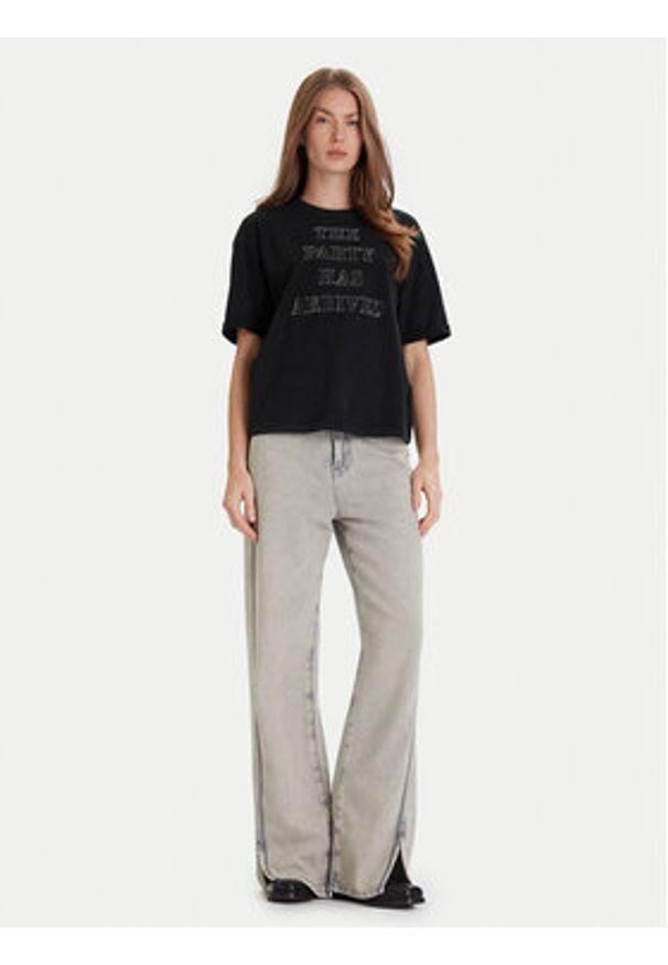 BOSS T-Shirt C_Evi_11 50549195 Czarny Relaxed Fit. Kolor: czarny. Materiał: bawełna