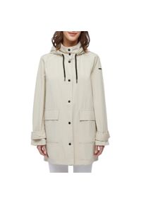 Geox - Kurtka GEOX W ILDE PARKA Biały. Kolor: biały. Materiał: tkanina #1