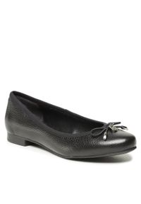Baleriny Ryłko 0GMU3_LQ Czarny UW9. Kolor: czarny. Materiał: skóra #1