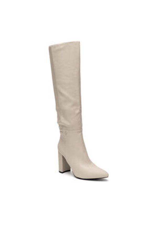 MEXX Kozaki MI001805743W Écru. Materiał: materiał, syntetyk