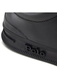 Polo Ralph Lauren Sneakersy Hrt Ct II 809845110001 Czarny. Kolor: czarny. Materiał: skóra #5
