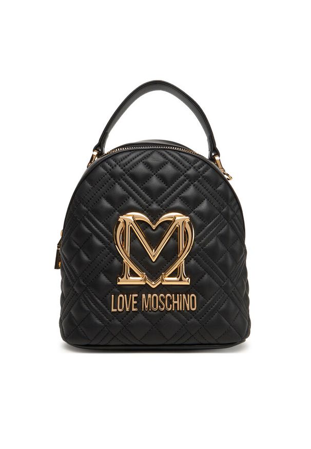 Love Moschino - Plecak LOVE MOSCHINO. Kolor: czarny