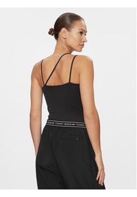 Tommy Jeans Body DW0DW17400 Czarny Slim Fit. Kolor: czarny. Materiał: syntetyk #3
