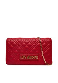 Love Moschino - Torebka LOVE MOSCHINO. Kolor: czerwony