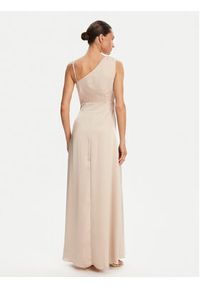 Rinascimento Sukienka wieczorowa CFC0124351003 Beżowy Regular Fit. Kolor: beżowy. Materiał: syntetyk. Styl: wizytowy #2