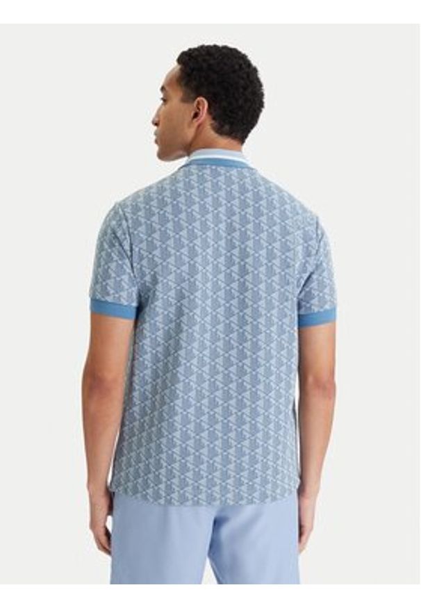 Lacoste Polo DH1417 Zielony Classic Fit. Typ kołnierza: polo. Kolor: zielony. Materiał: bawełna