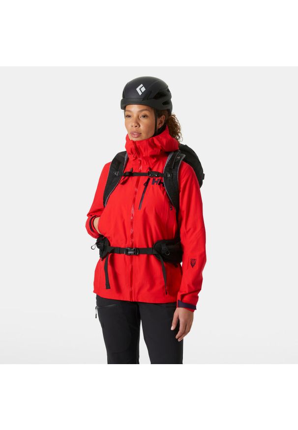 Damska kurtka turystyczna Helly Hansen Odin 9 Worlds 3.0. Kolor: czerwony. Sport: turystyka piesza