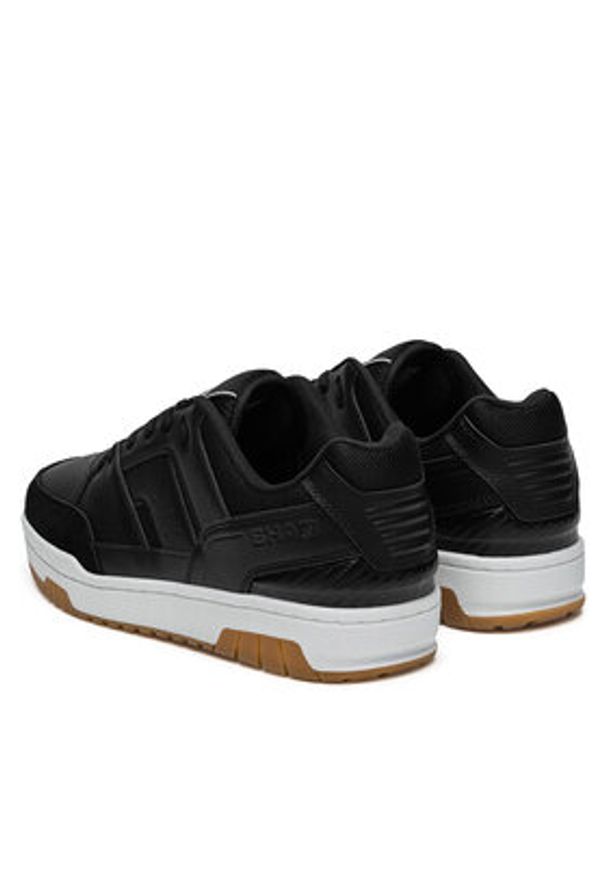 Shaq Sneakersy BREAKER LOW AQ95014M-B Czarny. Kolor: czarny. Materiał: skóra
