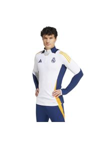 Adidas - Kurtka z dresu Real Madrid 2024/25. Kolor: biały. Materiał: dresówka #2