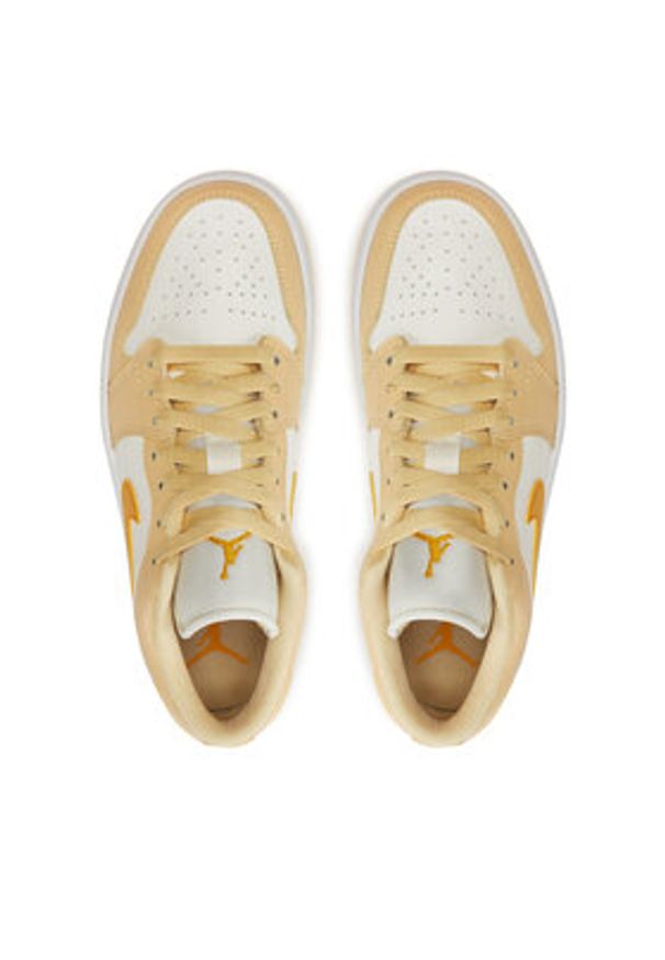 Nike Sneakersy Jordan 1 Low DC0774 Biały. Kolor: biały. Materiał: skóra